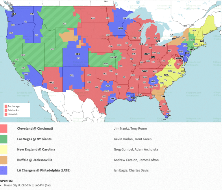Which NFL Games Will I See in My Area? Here's How to Know Streaming